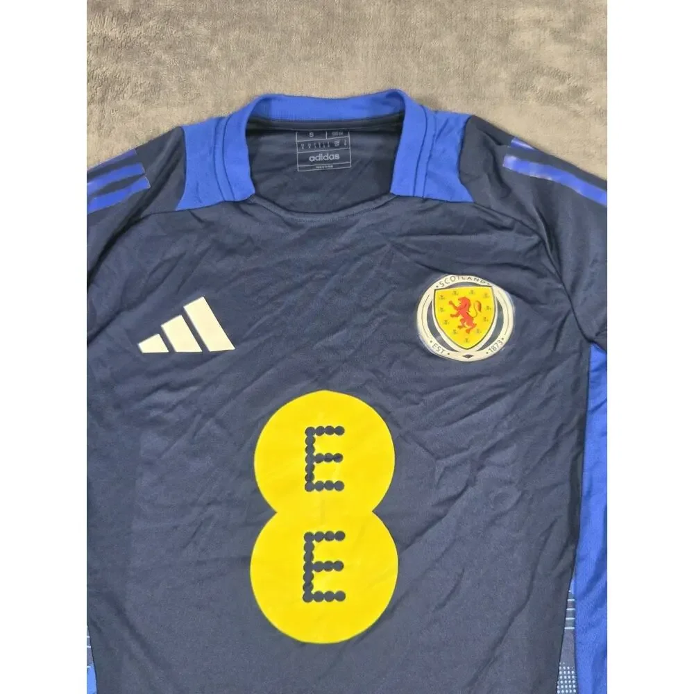 ADIDAS SCOTLAND 2022/2023 TRAINING MEN'S SZ S FOOTBALL SHIRT SOCCER JERSEY C1